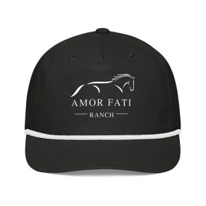 amor fati ranch golf rope cap