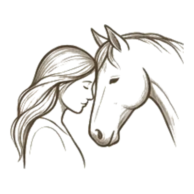 Equine assisted therapy icon