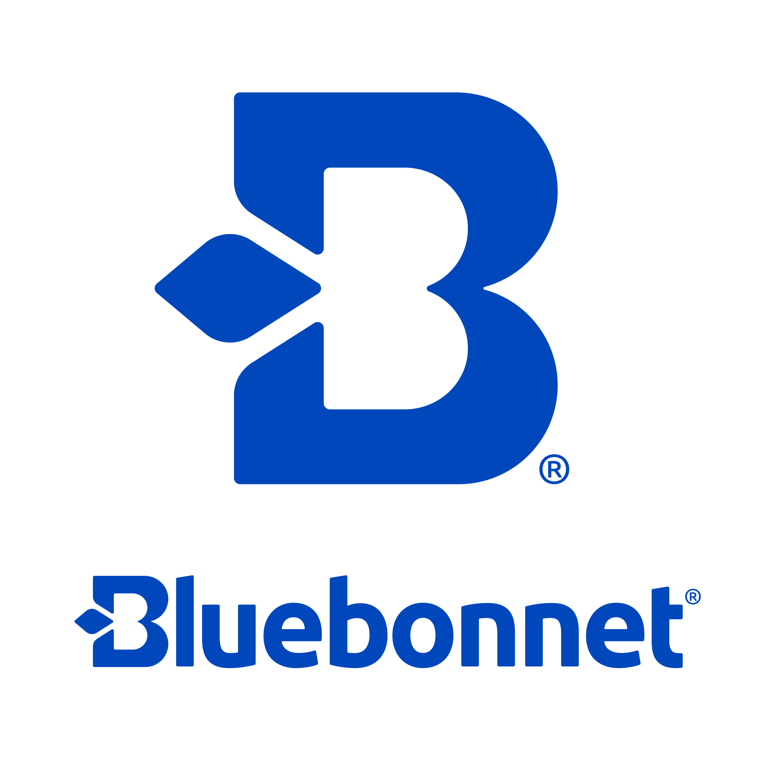 Bluebonnet Feeds logo